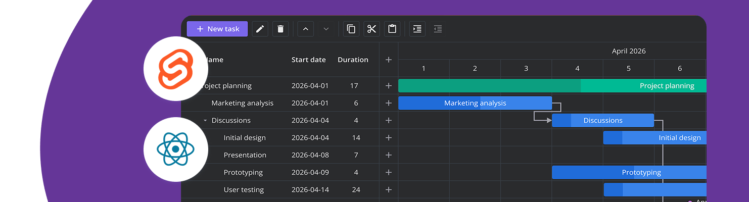 Boost your development with SVAR UI widgets