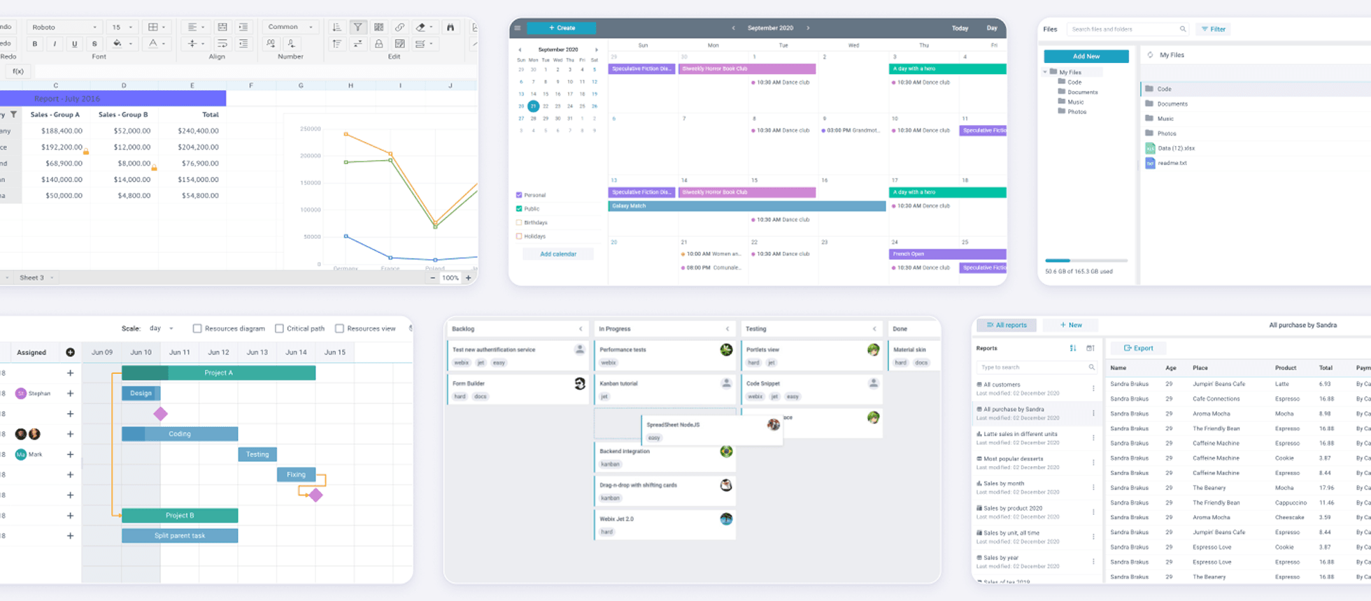 Complex Widgets