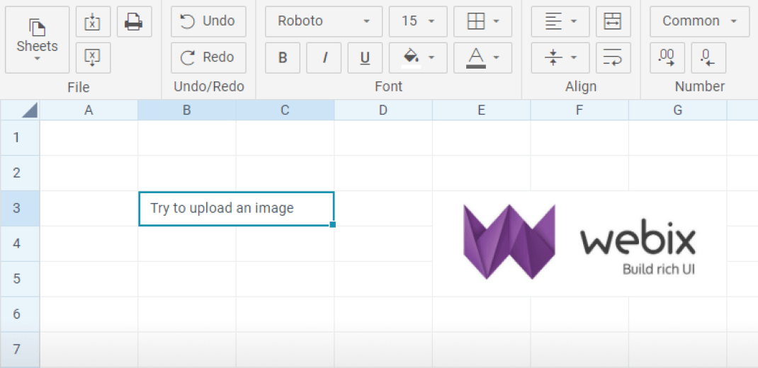 Adding images into cells 